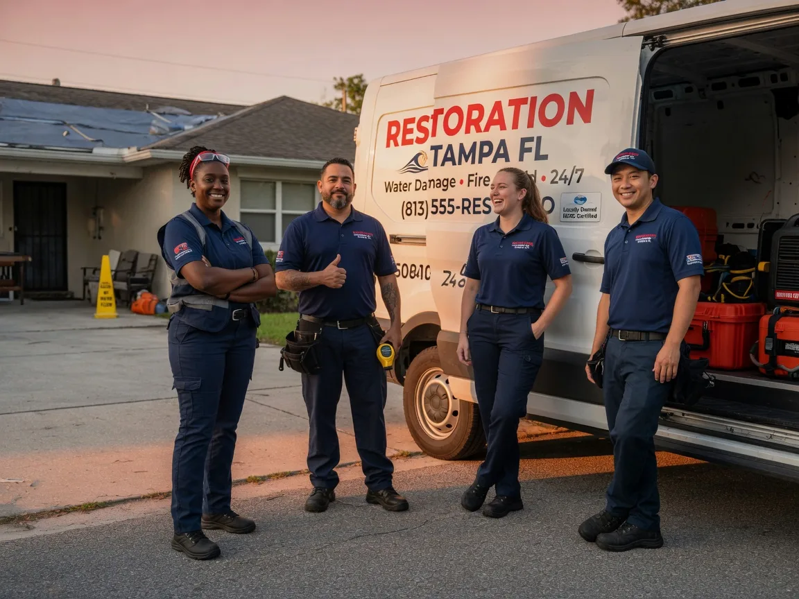 Water Damage Restoration company in Columbia City, IN