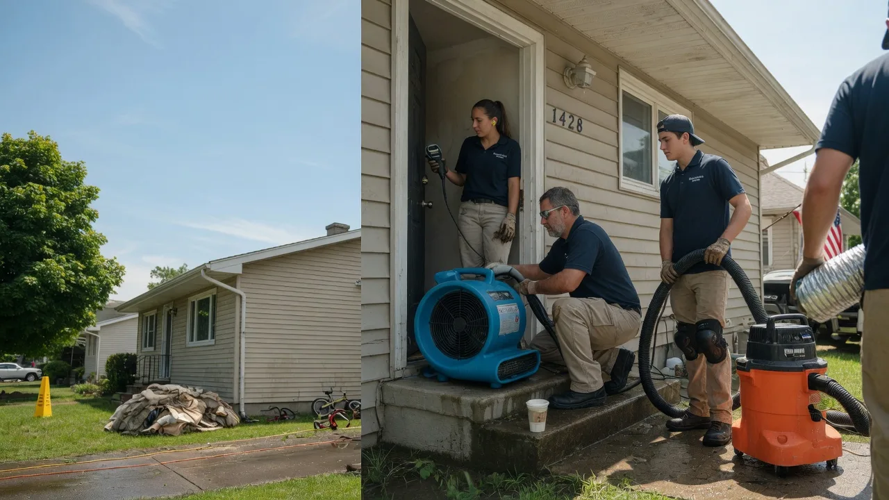 Water Damage Restoration in Columbia City, IN near me